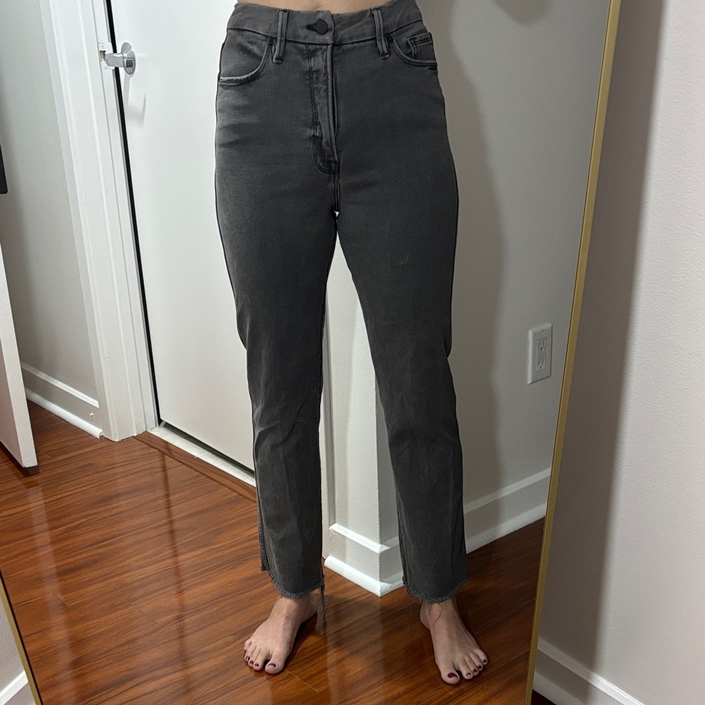 Good American Size 6/28 Women's Black Jeans